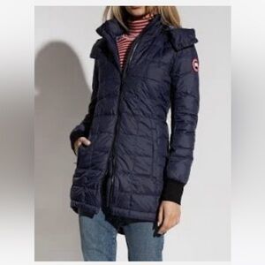Excellent Canada Goose Navy Packable Ellison Jacket